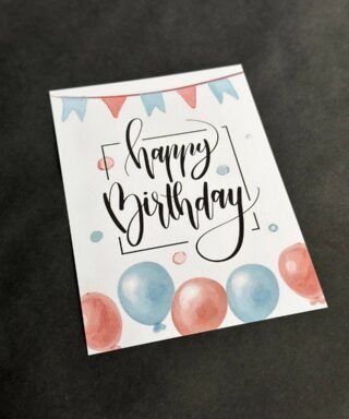 Листівка 38 "Happy Birthday"