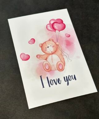 Листівка 4 «I love you»