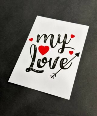 Листівка 31 "My love"