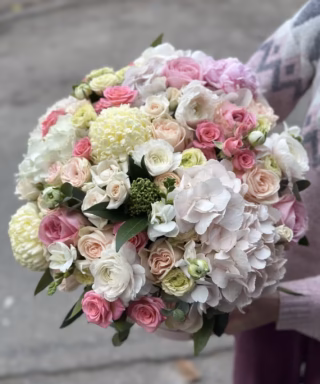 Hat Box - Floral Mix Light "M+"