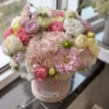 Hat Box - Pink "S"