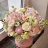 Hat Box - Pink "S"