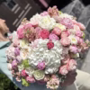 Hat Box - Floral Mix Light 