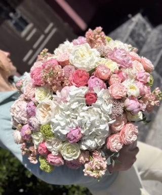 Hat Box - Floral Mix Light "XL"