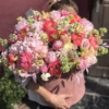 Hat Box - Floral Mix Light 