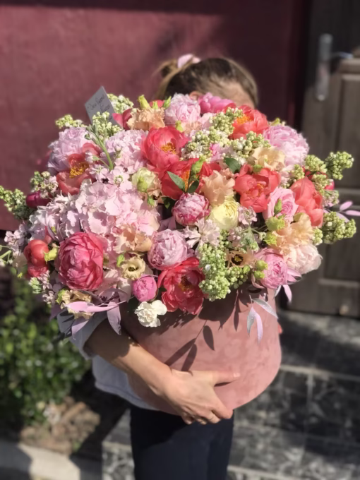 Hat Box - Floral Mix Light "XL"