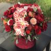 Hat Box - Floral Mix Dark 