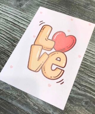 Листівка 22 "LOVE"