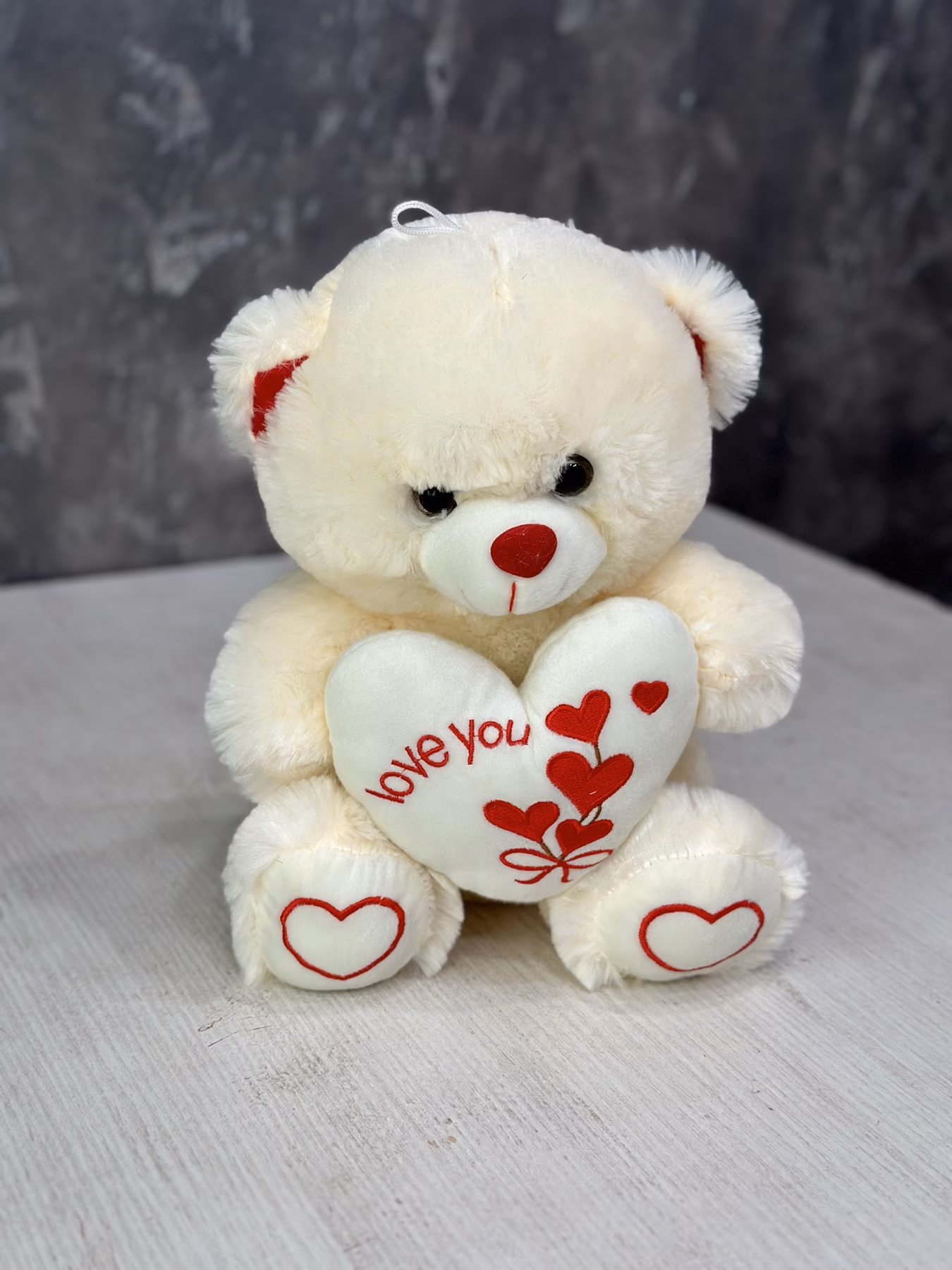 М’який ведмедик “I love you” - 50 см
