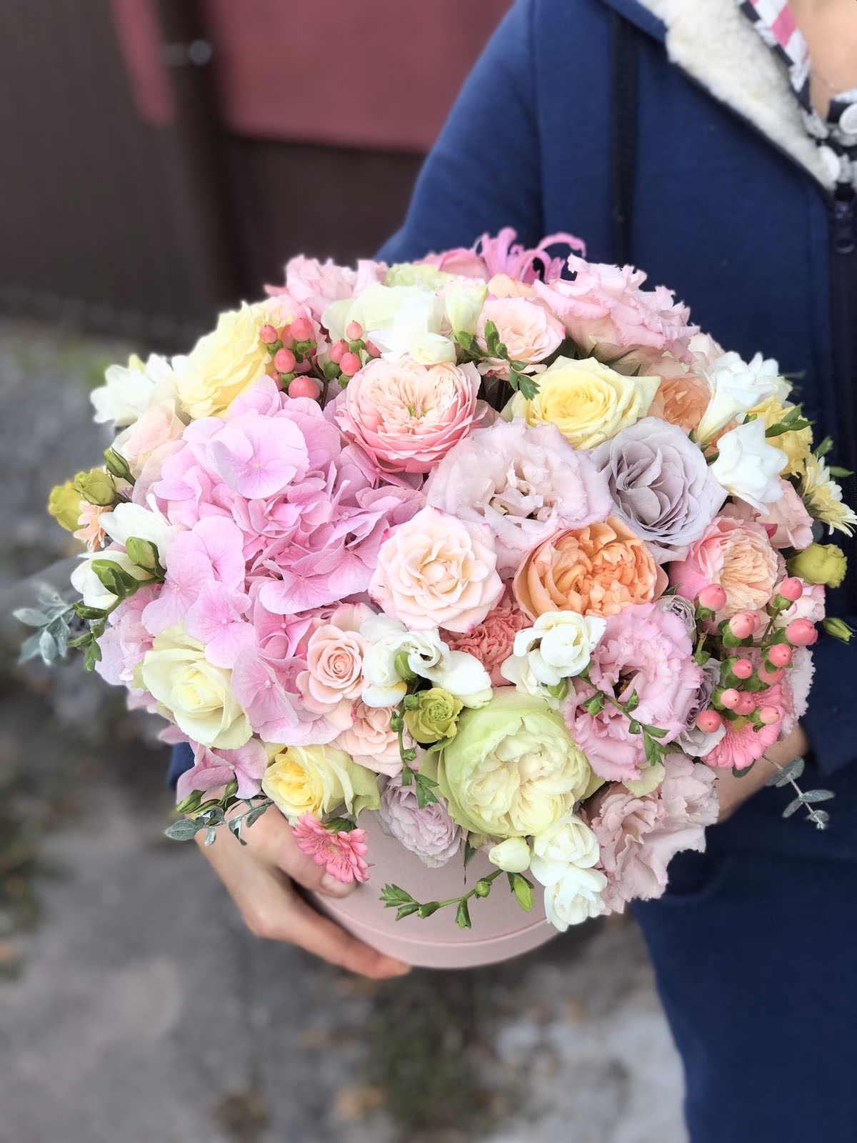 Hat Box - Floral Mix Light "M" - Зображення 5