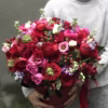 Hat Box - Floral Mix Dark 