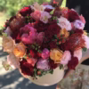 Hat Box - Floral Mix Light 