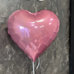 Фольгована куля "Рожеве Серце"