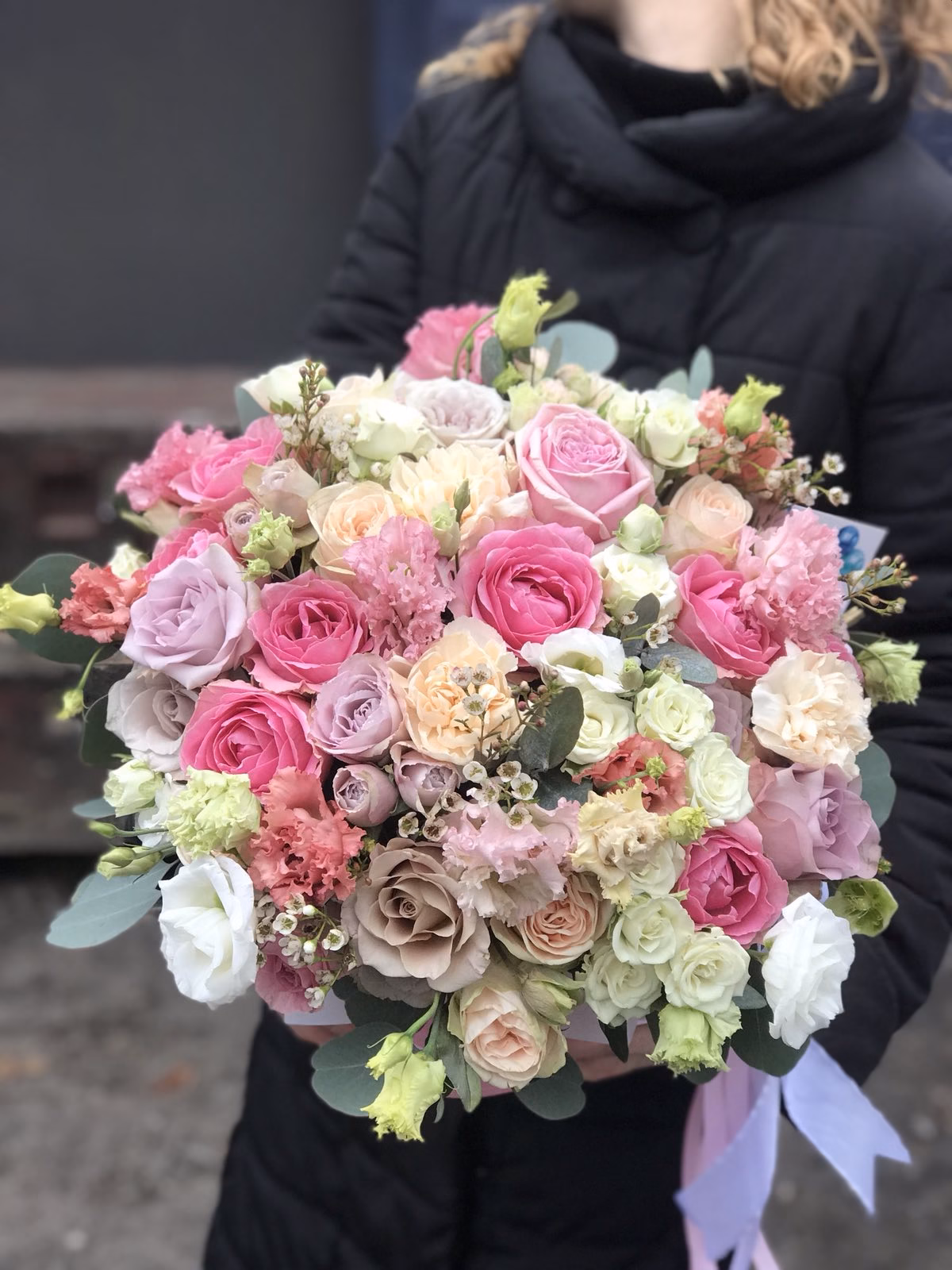 Hat Box - Floral Mix Light "M+" - Зображення 7