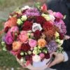 Hat Box - Floral Mix Dark "М+"