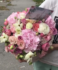 Hat Box - Floral Mix Light "M"