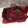 Букет з 15 або 25 червоних троянд 