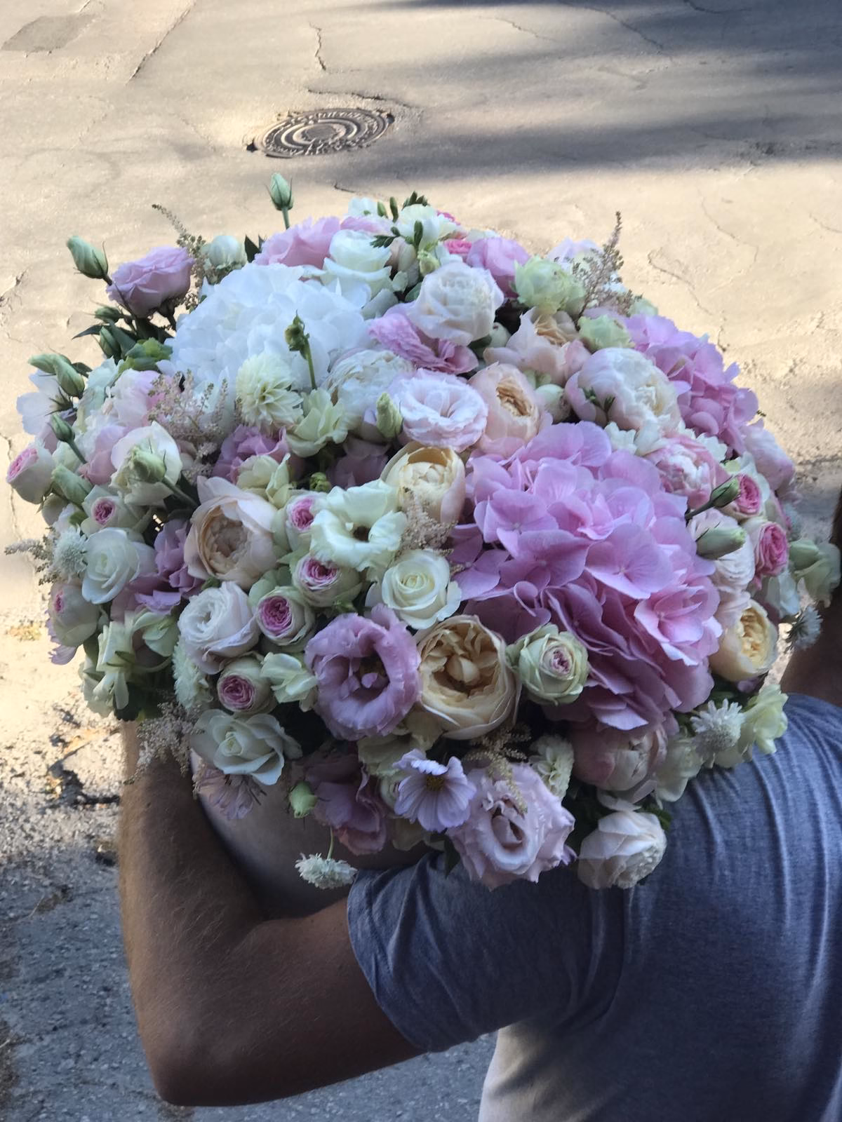 Hat Box - Floral Mix Light "XL"