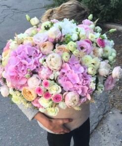 Hat Box - Floral Mix Light "XL"