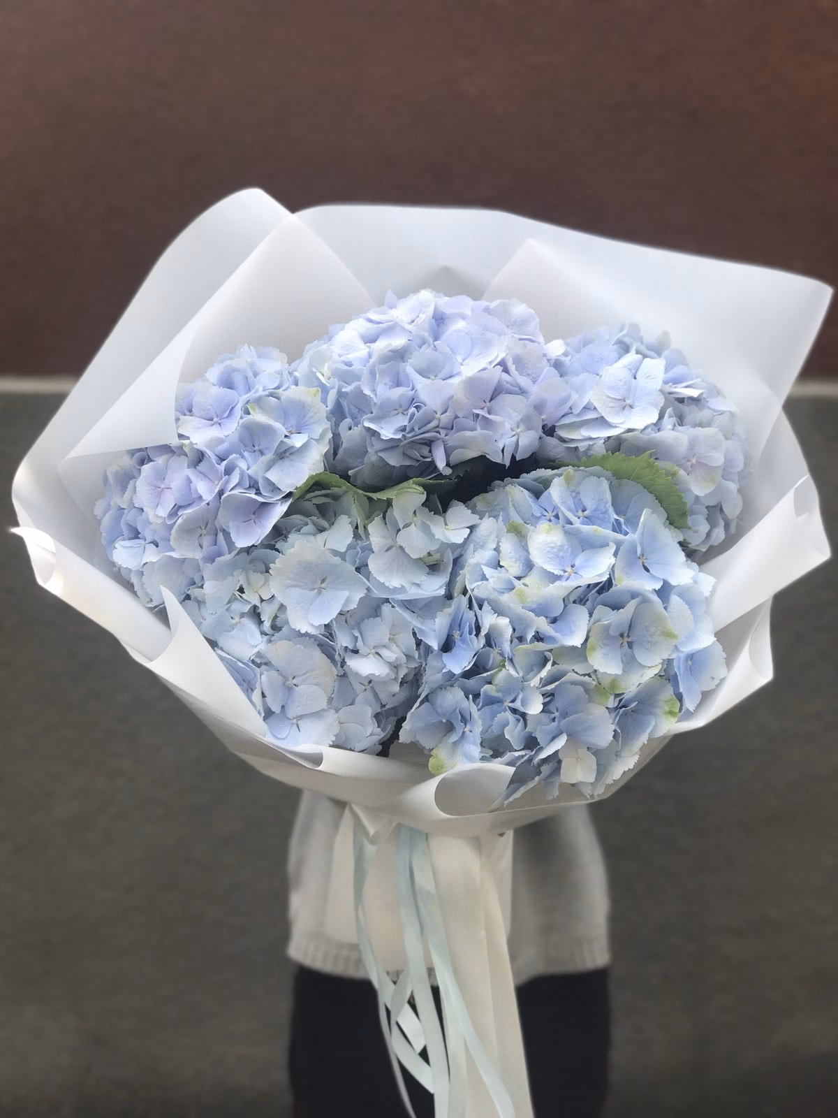 Букет Гортензий "Blue"