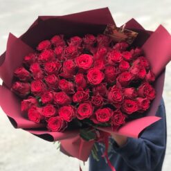 Букет из 35 или 51 красной розы 