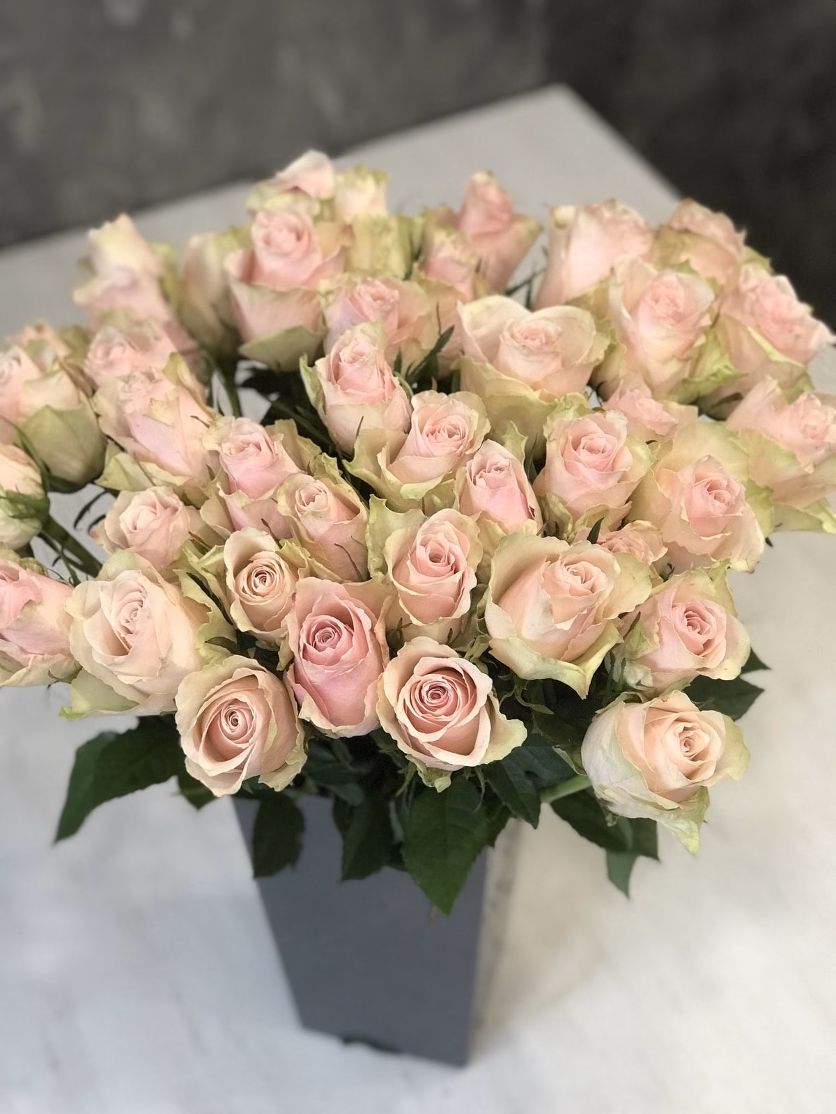 Букет из 25 или 35 роз "Pink Athena"