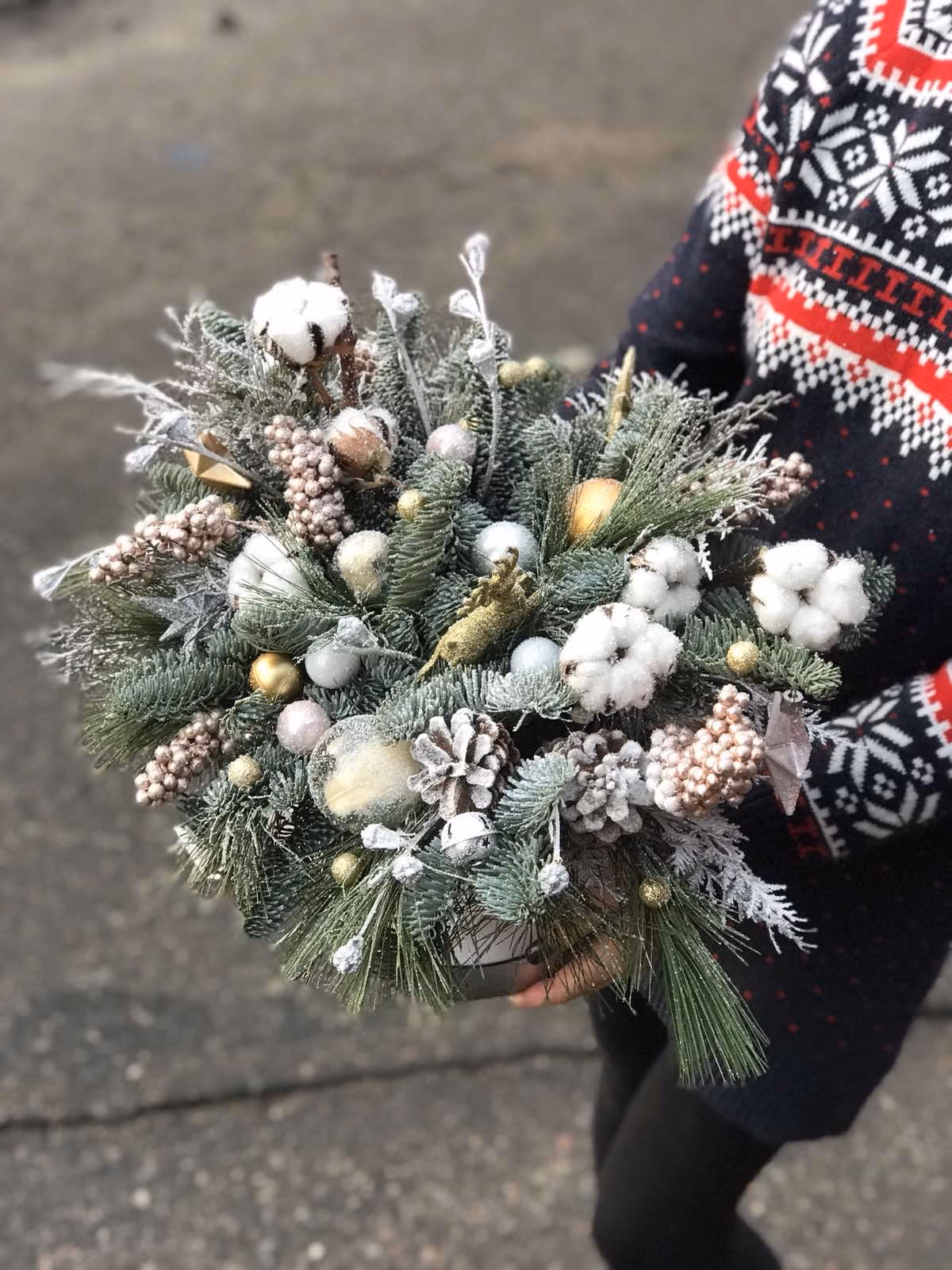 Winter Hat Box - Брызги Шампанского S/M