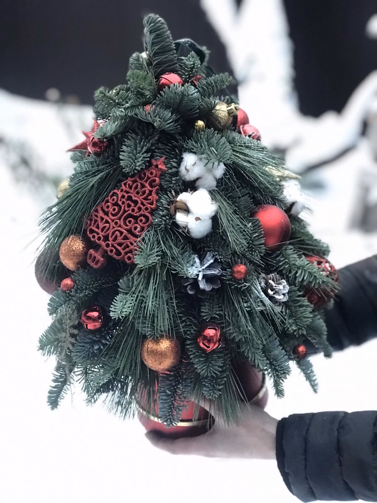 Новорічна Ялинка "Red"