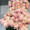 Букет из 55 пионовидный роз 