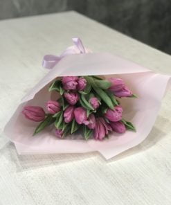 Букет из 15 тюльпанов 