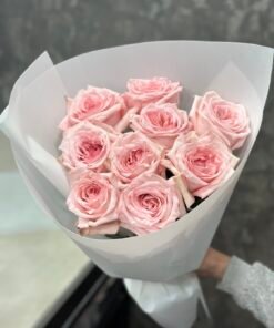 Parfume collection - Букет з 9 троянд "Pink O'Hara"