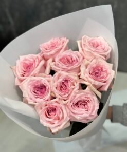 Parfume collection - Букет з 9 троянд "Pink O'Hara"