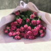 Букет из 9 веток кустовых роз 