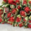 Букет з 15 або 25 червоних тюльпанів 