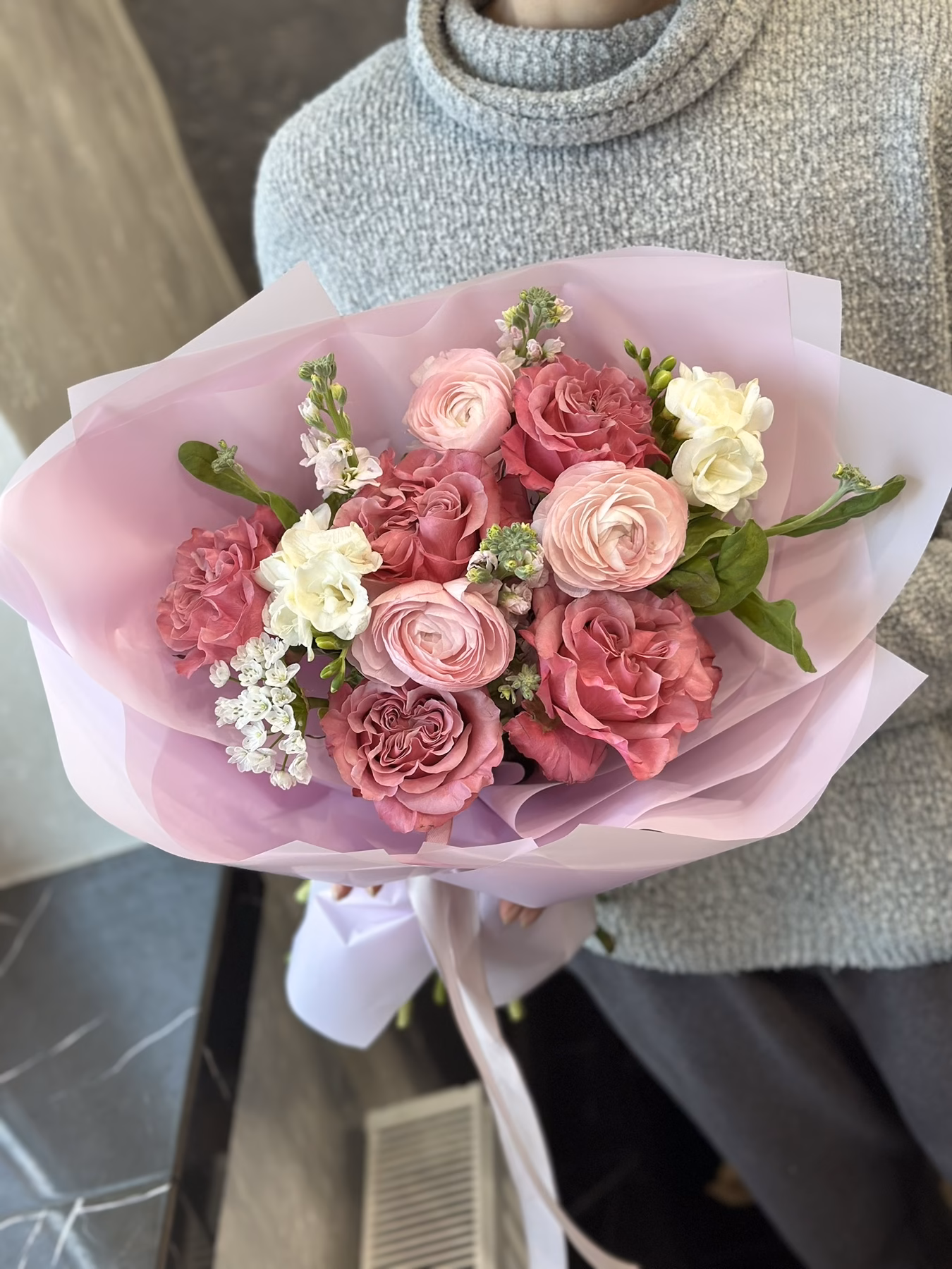Букет "Pink Cornelia"