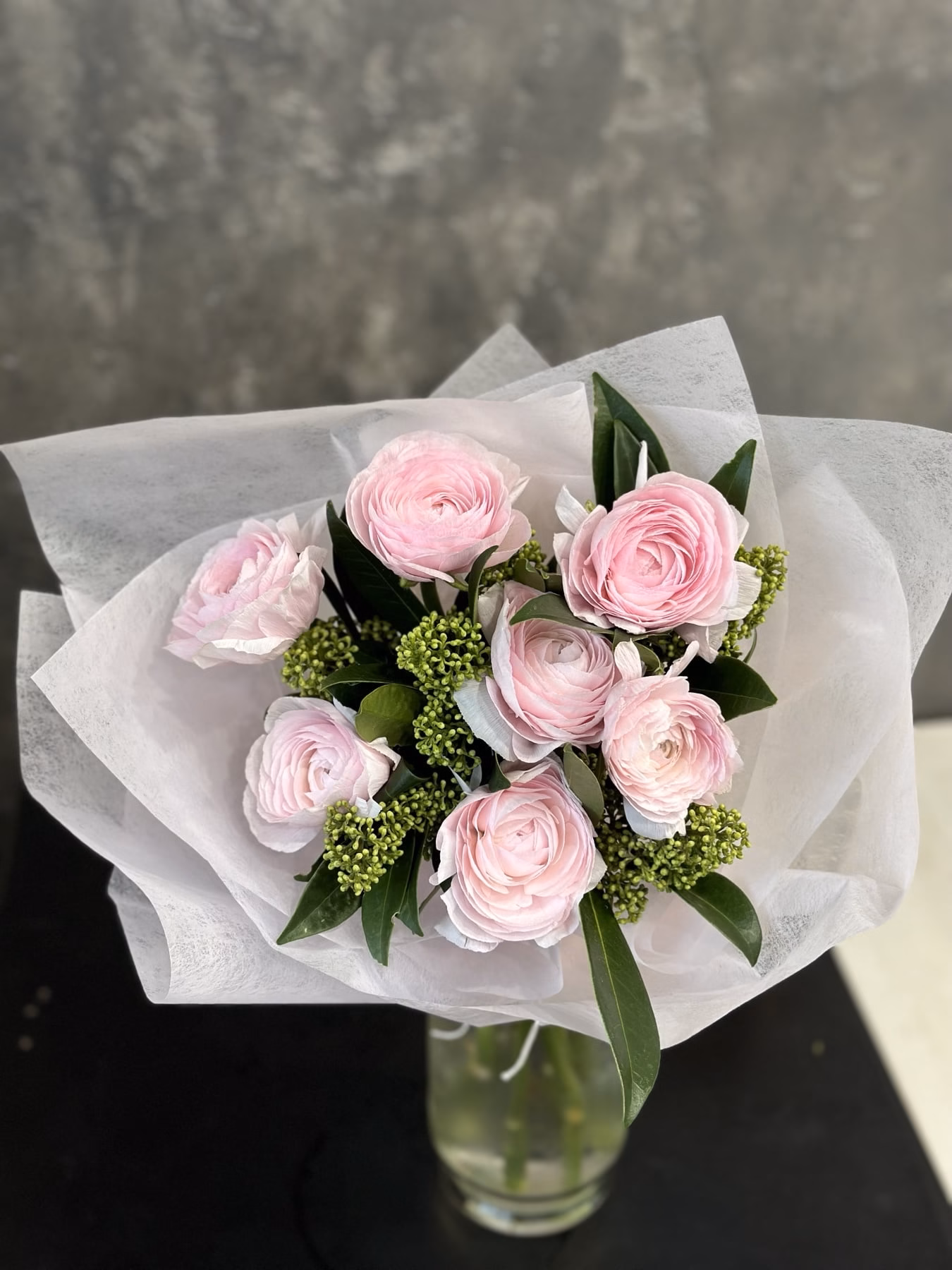 Букет з Ранункулюсів "Cloni Pink" 7/15 шт