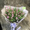 Букет з 25 або 35 піоноподібних тюльпанів 