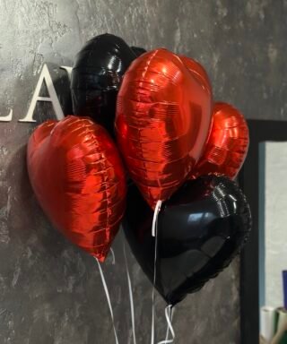 Набір повітряних куль "Red and Black"