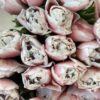 Букет з 15 або 25 піонопобіних тюльпанів 