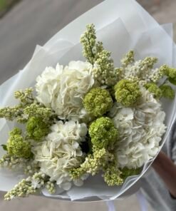 Букет "White & Green"