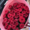 Букет з 41 червоних троянд 