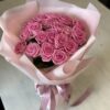 Букет з 19 рожевих троянд 