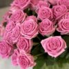 Букет з 19 або 39 рожевих троянд 