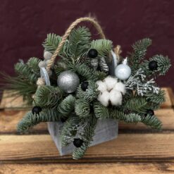 Gift Box "Christmas Silver "