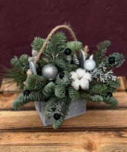 Gift Box "Christmas Silver "