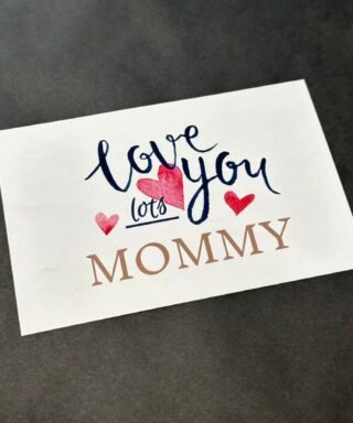 Листівка 41 "Love you mommy"