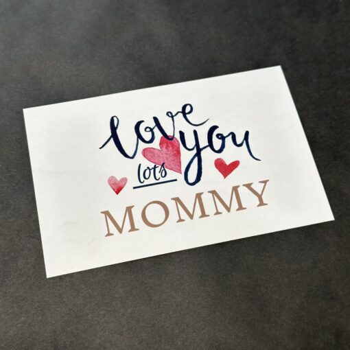 Листівка 41 "Love you mommy"