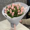 Букет 25 ексклюзивних тюльпанів сорту Thijs Boots