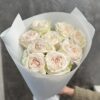 “VIP Parfume” Букет з 9 піоноподібних троянд 