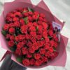 Букет з 101 червоних троянд 